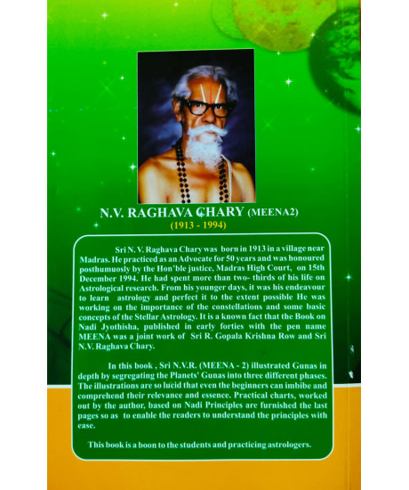 RAGHAVACHARYAM : Practical Stellar Astrology | English | N.V. Raghava Chary (Meena 2) | RAGHAVACHARYAM : Practical Stellar Astrology | English | N.V. Raghava Chary (Meena 2) |