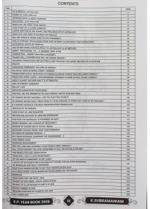 KP & Astrology 2026 | English | KP Year Book 2026 | K. Subramaniam | 