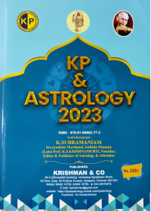 KP and Astrology Year Book 2023 by K. Subramaniam