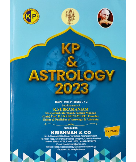 KP and Astrology Year Book 2023 by K. Subramaniam KP and Astrology Year Book 2023 by K. Subramaniam