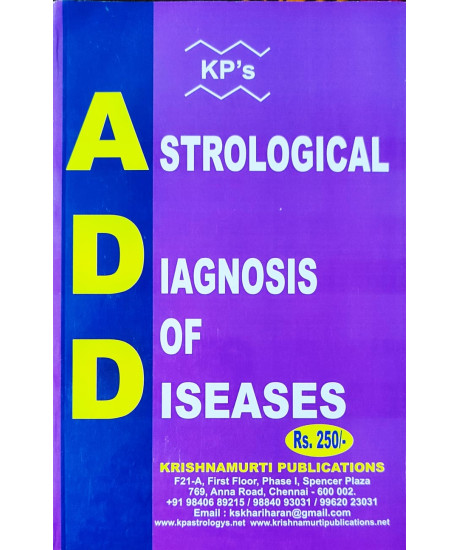 Astrological Diagnosis of Diseases - KP | English | Krishnamurti Publications |