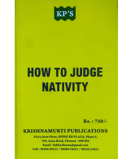 How to Judge Nativity | KP Astrology Classics | Latest Edition | English | Prof. K. Hariharan | How to Judge Nativity | KP Astrology Classics | Latest Edition | English | Prof. K. Hariharan |
