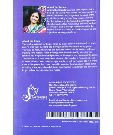Tarot A Journey To Self-Discovery | English | Anuradha Sharda | Tarot A Journey To Self-Discovery | English | Anuradha Sharda |